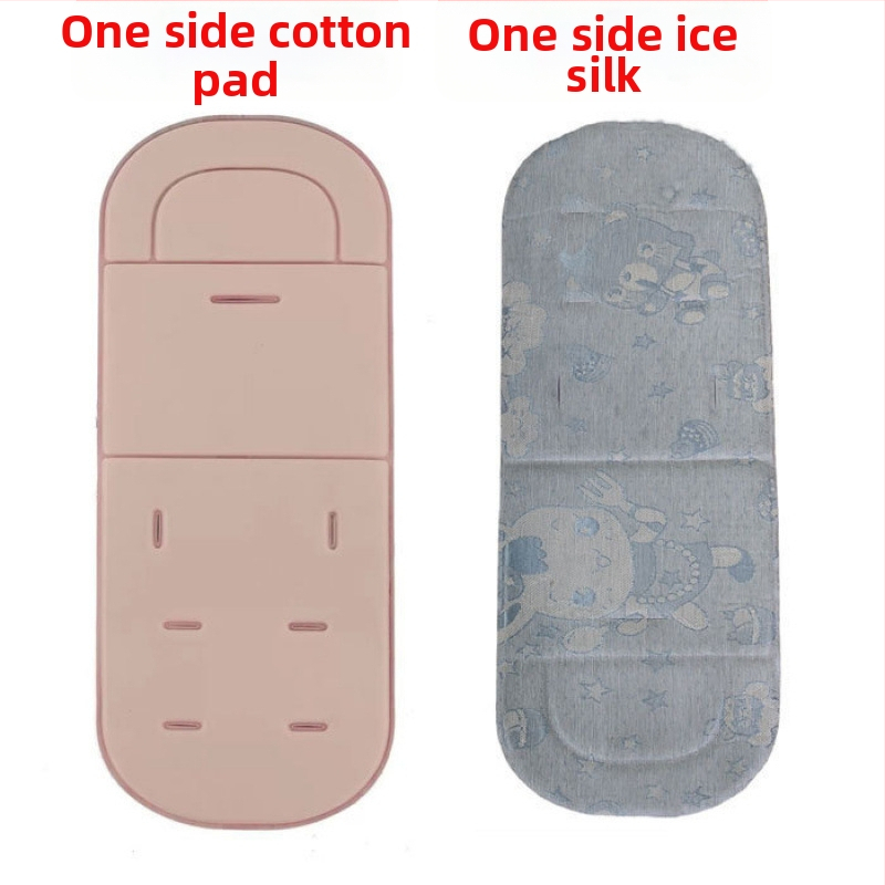 Ratiem sēdekļa spilvens - bambusa šķiedra, piemērots zīdaiņiem un bērniem, bambusu mats