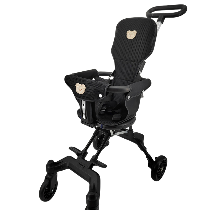 Vežimėlio sėdynės pagalvė su houndstooth modeliu, visiems metų laikams universalus, pilnas aprėpimas, storintas užpildas (medžiaga: drobė, linas)