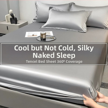 Ice Silk voodipesukomplekt, džakardkude, viskooskiud, kaasaegne minimalistlik stiil, masinpesu