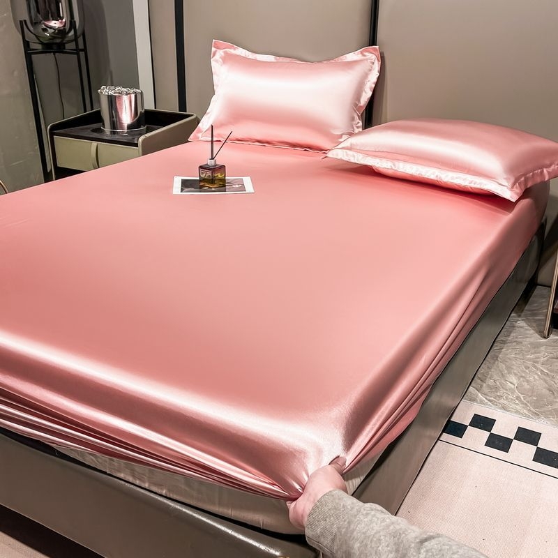 Ice Silk voodipesukomplekt, džakardkude, viskooskiud, kaasaegne minimalistlik stiil, masinpesu