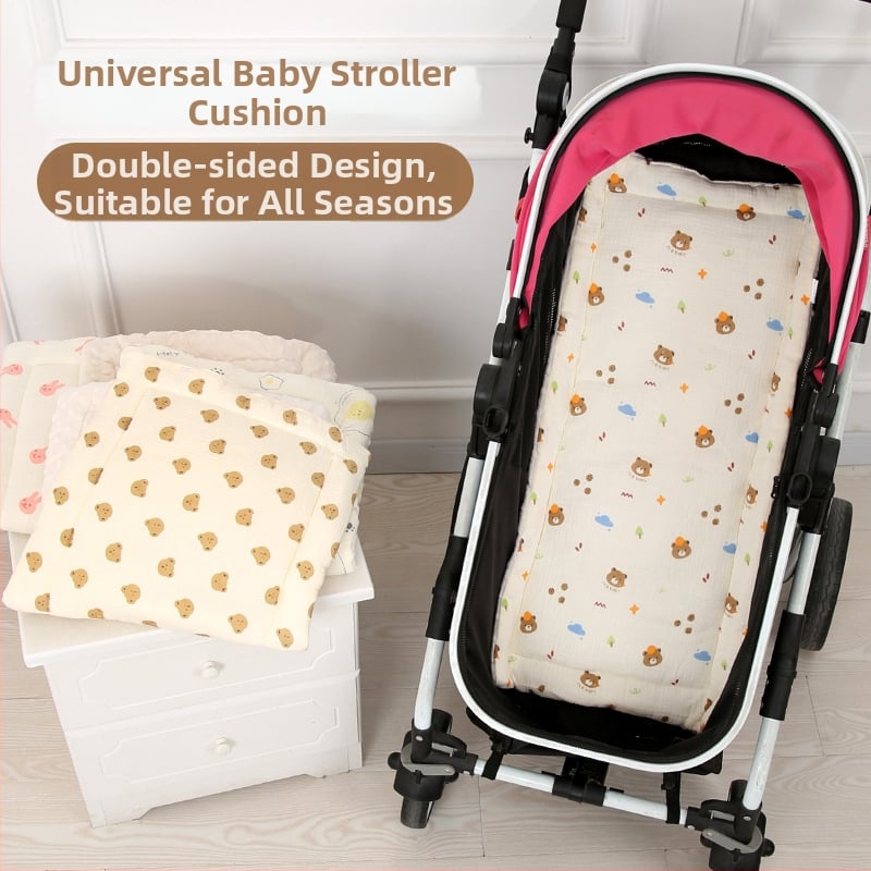 Bud haha zīdaiņu ratiņu spilvens, kokvilna, 0–1 gadu vecumā, pielāgojama matrača daļa