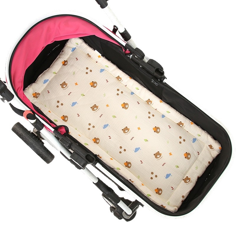 Bud haha zīdaiņu ratiņu spilvens, kokvilna, 0–1 gadu vecumā, pielāgojama matrača daļa