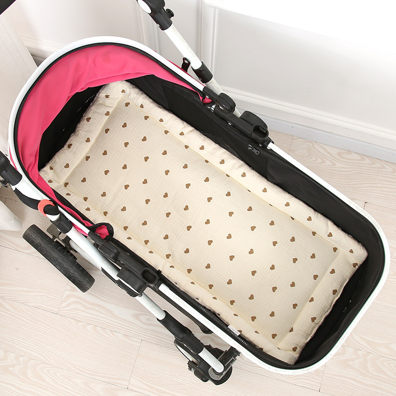 Bud haha zīdaiņu ratiņu spilvens, kokvilna, 0–1 gadu vecumā, pielāgojama matrača daļa