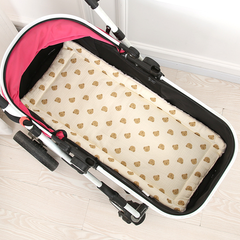 Bud haha zīdaiņu ratiņu spilvens, kokvilna, 0–1 gadu vecumā, pielāgojama matrača daļa