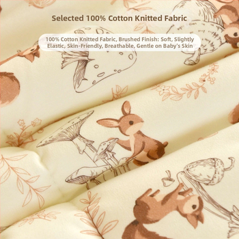 Ratiņu spilvens – 100% kokvilna, rudens–ziemas biezinājums, piemērots 0–2 gadus veciem