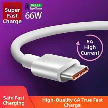 66W kõrge efektiivsusega kiirlaadija Huawei P50 Pro jaoks, 6A andmekaabel, 3C sertifikaat, toetab 40W kiirlaadimist