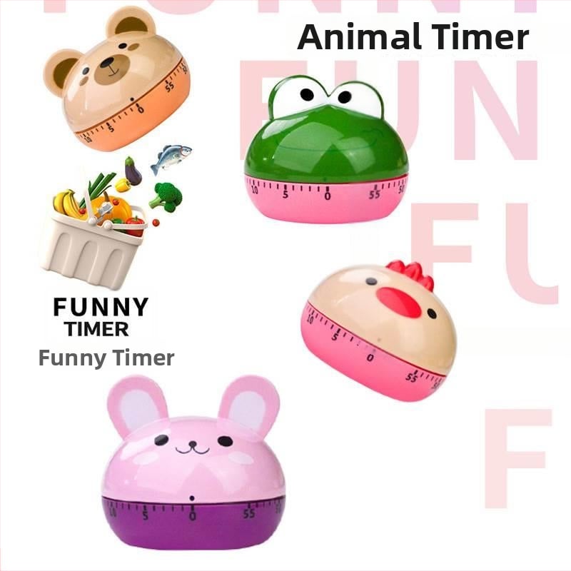 Laste taimerkell – karikatuurne disain hammasrattaga, Elektroniline liikumine, Numbriline ekraan, Automaatne mehaaniline toide