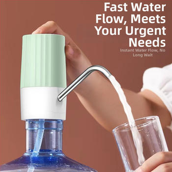 Ηλεκτρικός διανομέας νερού οικιακής χρήσης, κατακόρυφος σχεδιασμός, μοντέλο JZC-H, σώμα PP, 5V, 4W