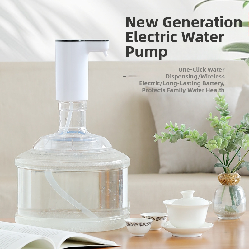 Elektrický domáci dávkovač vody so pumpou, vertikálny dizajn, model JZC-H, PP telo, 5V, 4W