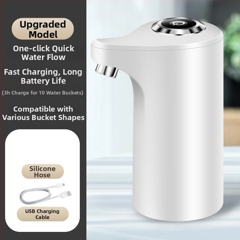 Ηλεκτρικός διανομέας νερού οικιακής χρήσης, κατακόρυφος σχεδιασμός, μοντέλο JZC-H, σώμα PP, 5V, 4W