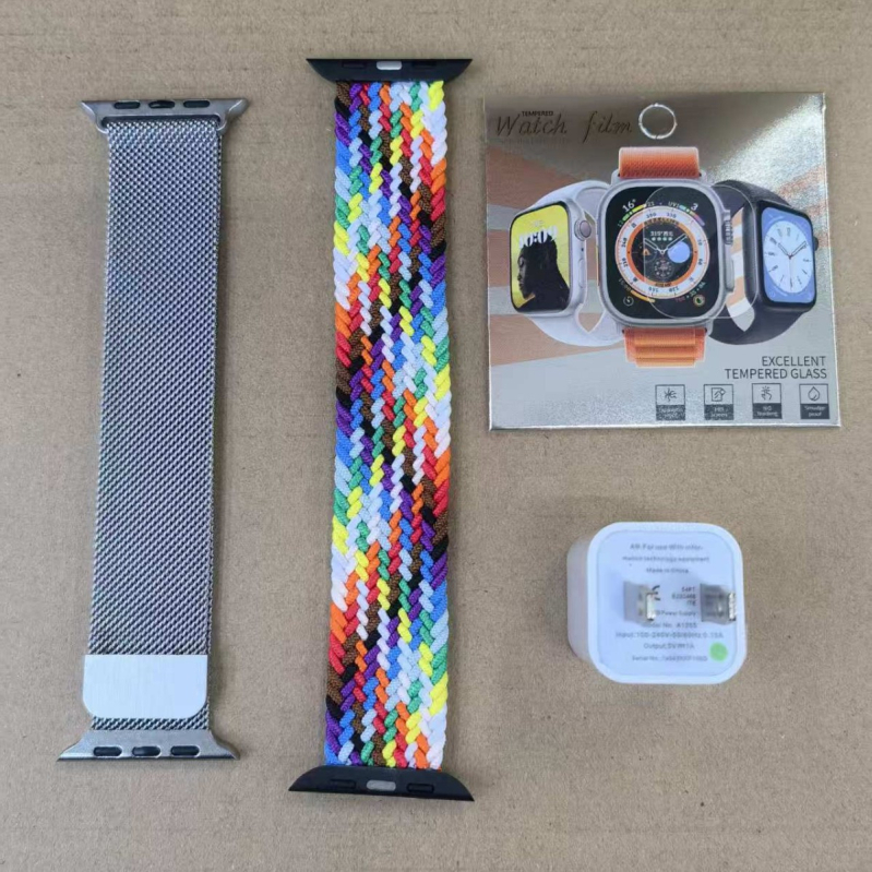 Миланезова метална каишка за часовник - съвместима с Apple устройства и общи модели, стилна, 2025