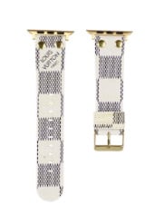 Apple Watch каишка от изкуствена кожа — закопчалка с пин, тегло 30 г, съвместима с Apple Watch, пусната през 2023 г. (Изкуствена кожа; закопчалка с пин; 30 г; съвместимост: Apple Watch; 2023)