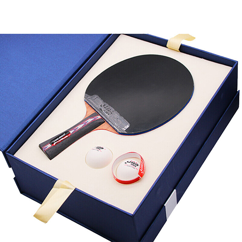 DHS No1256 Offensive Pro reketa za stolni tenis — drveni trup, anti-glue guma