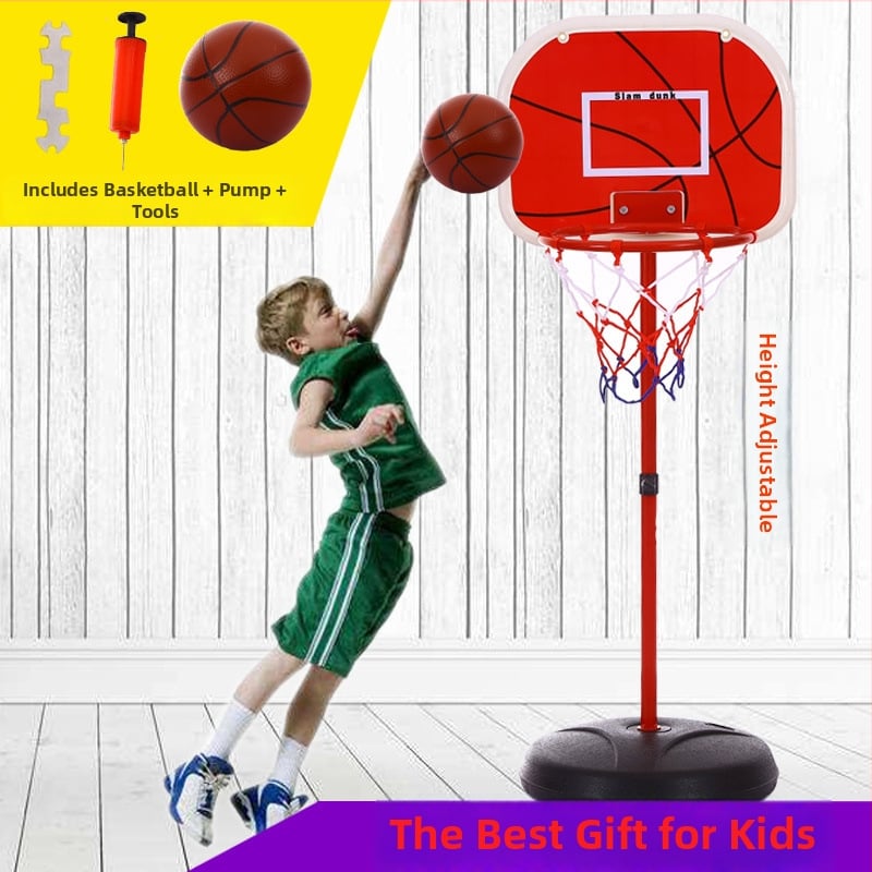 Παιδικό ρυθμιζόμενο μεταλλικό καλάθι μπάσκετ – παιχνίδι για εσωτερική και εξωτερική χρήση