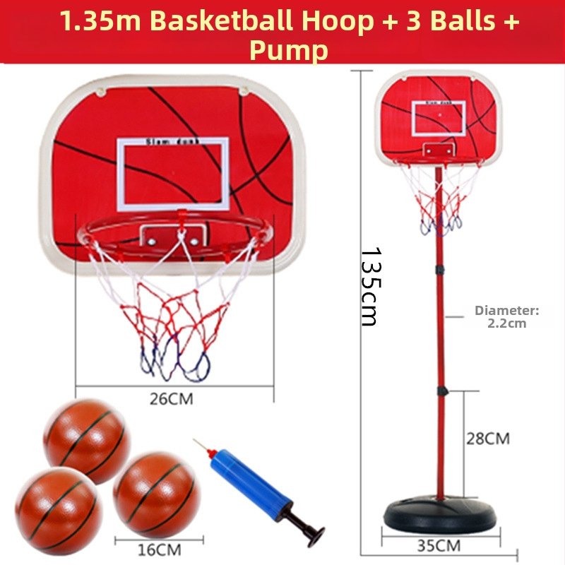 Παιδικό ρυθμιζόμενο μεταλλικό καλάθι μπάσκετ – παιχνίδι για εσωτερική και εξωτερική χρήση