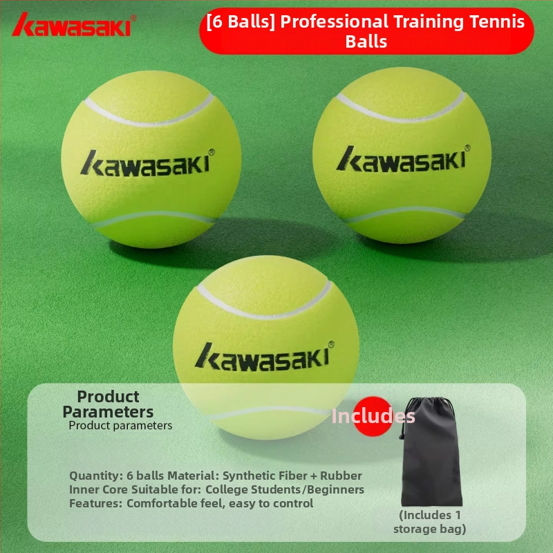 Kawasaki KA-01 tenisa bumba, PVC materiāls, logotipa drukāšana, pielāgota apstrāde