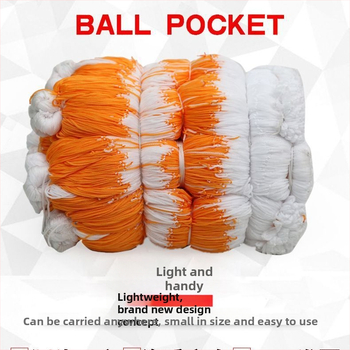 Mrežveida soma košā basketballam un volejbolam ar tīkla kabatu, 100 gab.