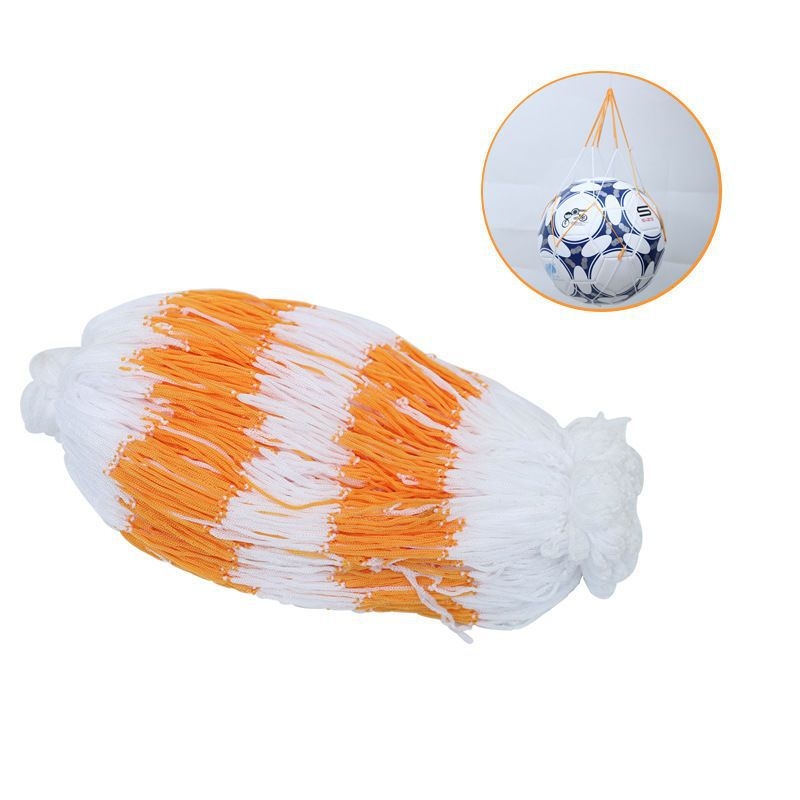 Mrežveida soma košā basketballam un volejbolam ar tīkla kabatu, 100 gab.