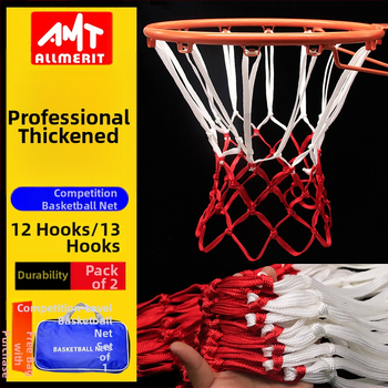 Premium νάιλον μπράσκετ δίχτυ, ανθεκτικό με παχυσμένο βαρύ σχεδιασμό, αντιγήρανση, παραμετροποιήσιμη επεξεργασία, βάρος 0.3-0.5 kg