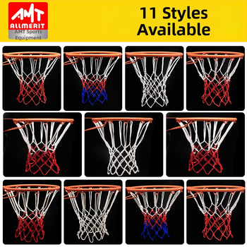 Premium νάιλον μπράσκετ δίχτυ, ανθεκτικό με παχυσμένο βαρύ σχεδιασμό, αντιγήρανση, παραμετροποιήσιμη επεξεργασία, βάρος 0.3-0.5 kg