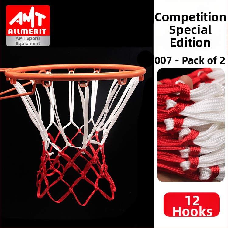 Premium νάιλον μπράσκετ δίχτυ, ανθεκτικό με παχυσμένο βαρύ σχεδιασμό, αντιγήρανση, παραμετροποιήσιμη επεξεργασία, βάρος 0.3-0.5 kg