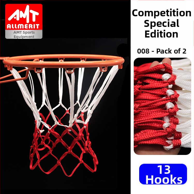 Premium νάιλον μπράσκετ δίχτυ, ανθεκτικό με παχυσμένο βαρύ σχεδιασμό, αντιγήρανση, παραμετροποιήσιμη επεξεργασία, βάρος 0.3-0.5 kg