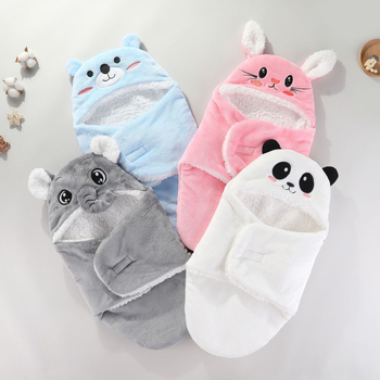 Guļammaiss zīdaiņiem, kokonu stilā, flaneļa audums, poliestera-kokvilnas pildījums, dzīvnieku raksts, vecums 0–1 gads.