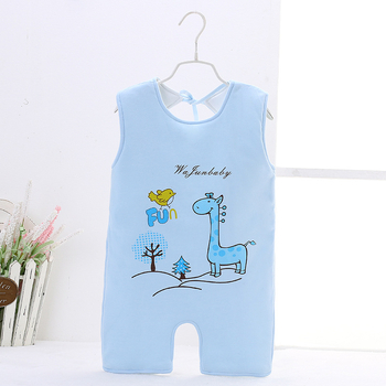 Kokvilnas bērnu guļammaiss ar karikatūru rakstu, ar samtainas kokvilnas pildījumu un kokvilnas oderi