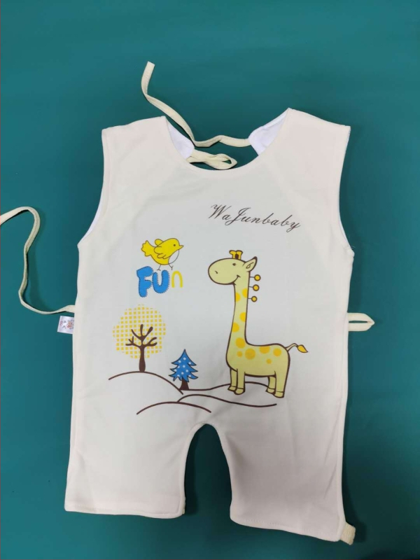 Kokvilnas bērnu guļammaiss ar karikatūru rakstu, ar samtainas kokvilnas pildījumu un kokvilnas oderi