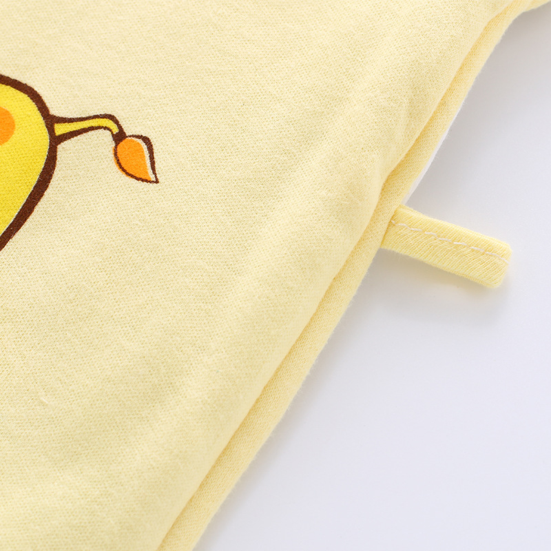 Kokvilnas bērnu guļammaiss ar karikatūru rakstu, ar samtainas kokvilnas pildījumu un kokvilnas oderi