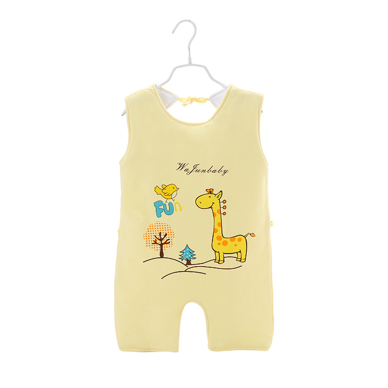 Kokvilnas bērnu guļammaiss ar karikatūru rakstu, ar samtainas kokvilnas pildījumu un kokvilnas oderi