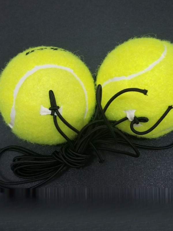 Kvadrātiska fitnesa bumba roku vingrošanai ar tenisa rokturi un auklu (Materiāls: Polipropilēns; Zīmols: Other; Kategorija: Teniss)