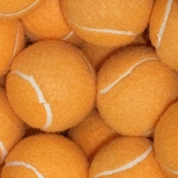 Treniņ tenisbola ar elastīgu videi draudzīgu gumijas-sintētisko šķiedru materiālu; logotipa drukāšana pieejama; pielāgošana pieejama