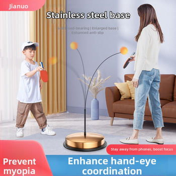 Galda tenisa treneris iekšējai lietošanai ar elastīgu garu asu un piesūcekni, Adking zīmols, drukāts logotips, pieejams privātais zīmols