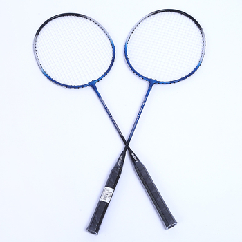 Set badminton raketa – okvir od aluminijskog legura, najlon niti, težina 95–100 g, debljina drške G4, 2 komada