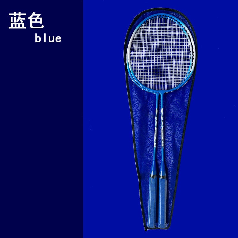 Raketa za badminton Tilt Feather — okvir od ferro- zlitine; težina 95–100 g; drška G4; ravni udarac