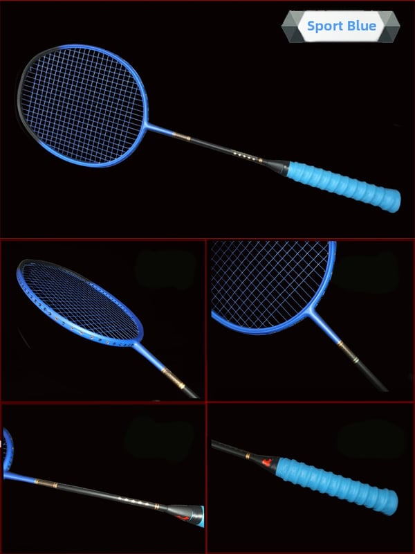 Badminton reketa od karbonskih vlakana, težina 85–89 g, debljina drške G5, tvrd dojam, za srednje i napredne igrače