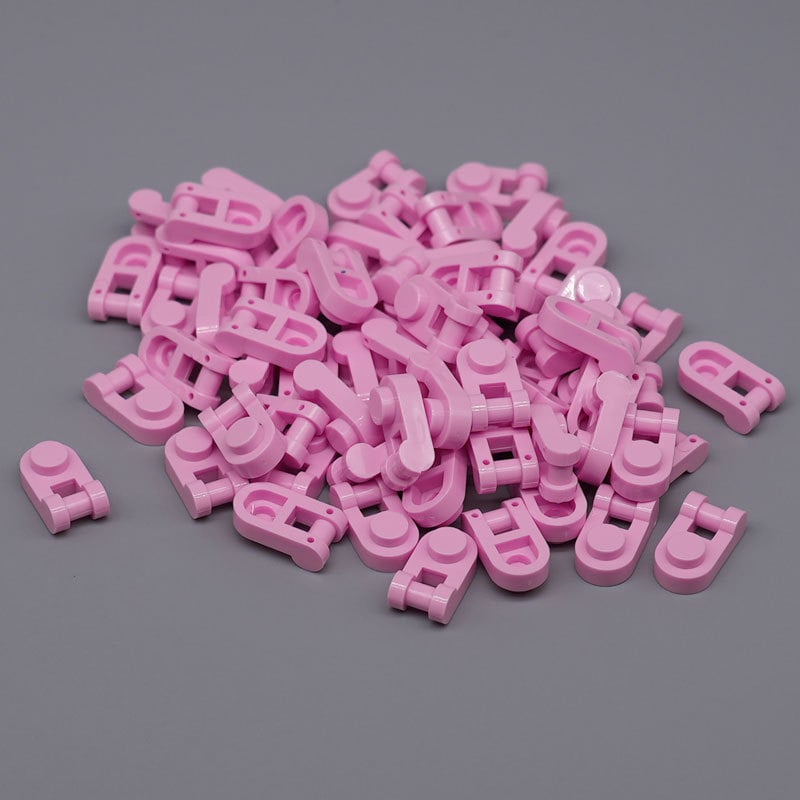 Ръчно изработена играчка със сферички за сглобяване от малки части, цип и кръгла дъска с дръжка и едно дупче, съвместима с части 26047