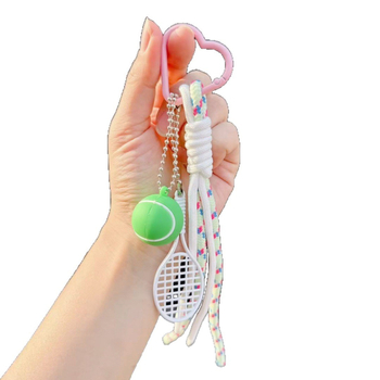 Vertical ключодържател с вързано въже, MIU стил, универсален дизайн, материал: Soft glue