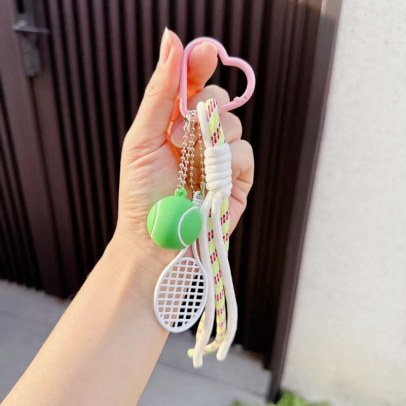 Vertical ключодържател с вързано въже, MIU стил, универсален дизайн, материал: Soft glue