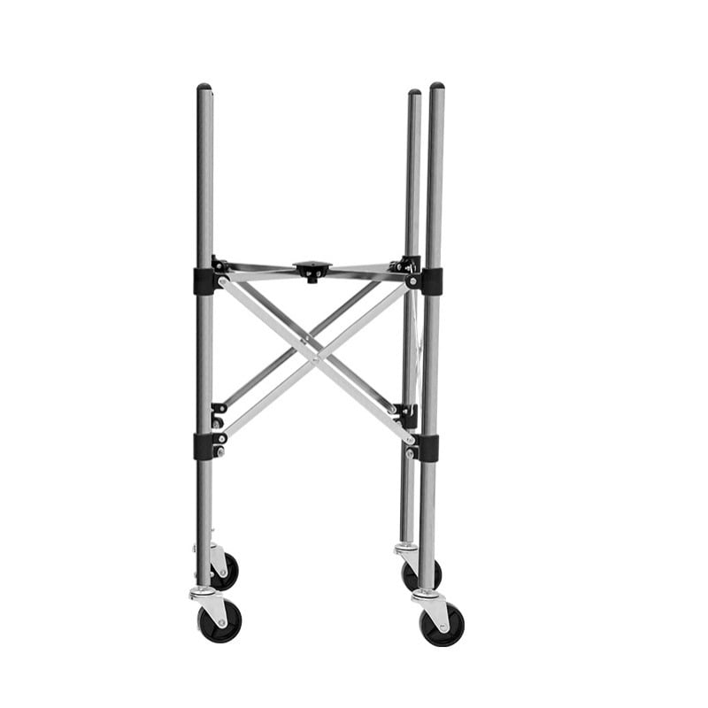 Преносима тенис количка – регулируема височина, универсални колела, неръждаема стомана, голям капацитет