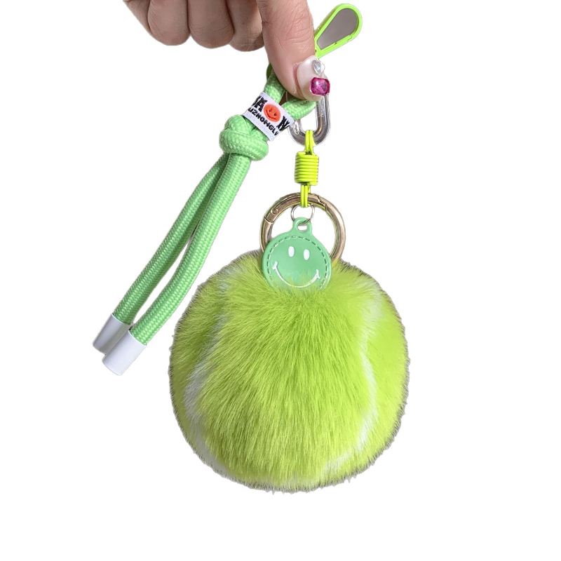 Atslēgu piekariņš – metāls, elektroplēšana, automašīnas karājošais dekors, augļu raksts, karikatūras stils