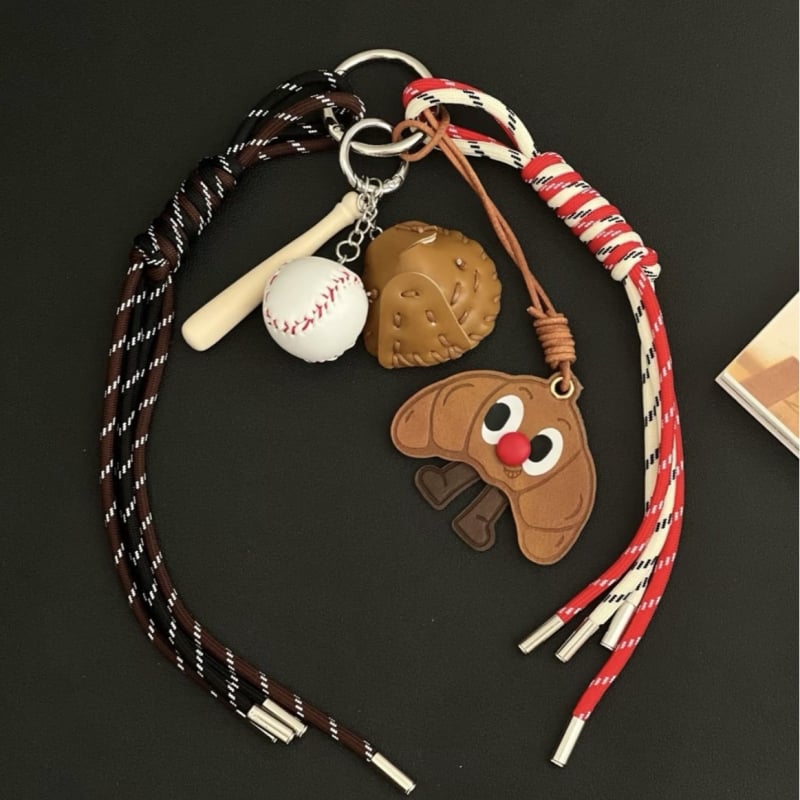 Atslēgu piekariņš ar dachshunda motīvu — metāls, pusmanuāla apstrāde, Hesheng zīmols, pavasaris 2025