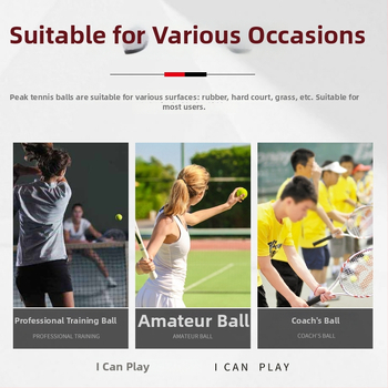 Peak apmācības tenisa bumba — ķīmiskās šķiedras, apmācību bumba, piemērota galda tenisam un spalvu tenisam, pielāgošana pieejama