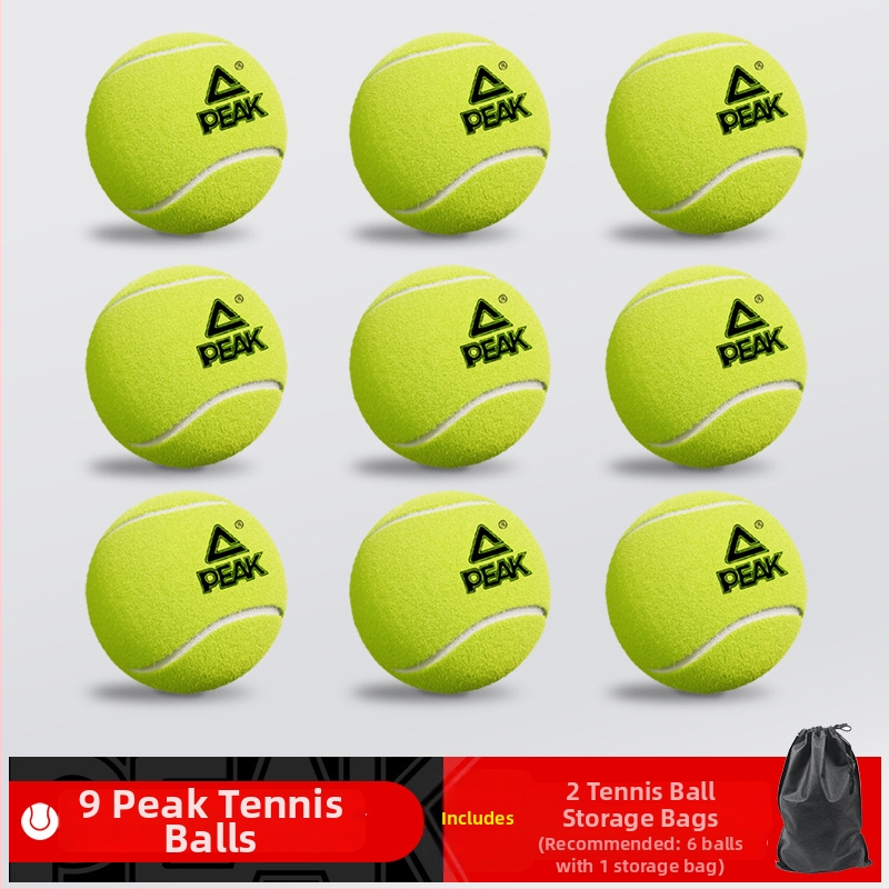 Peak apmācības tenisa bumba — ķīmiskās šķiedras, apmācību bumba, piemērota galda tenisam un spalvu tenisam, pielāgošana pieejama