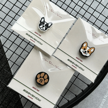 Apsorpcijski amortizator za tenis raketu – sladak dizajn psa, ublažavanje vibracija