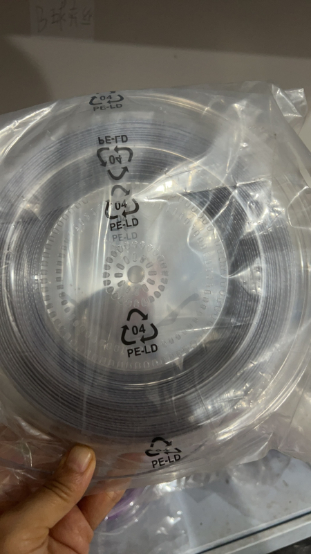 ZARSIA raketes stīgas ar bambusa rakstu, poliestera cieta stieple, piemērota tenisam un badmintonam, izturīga, izcelsme Ķīna