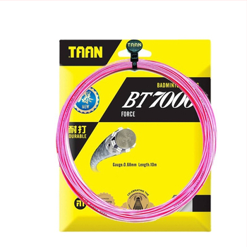 BT7000 badminton trosīte – augsta elastība, diametrs 0,68 mm, triecienu absorbcija