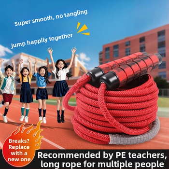 Dugački konopac za grupne skokove, pamuk konopac za preskakanje, profesionalno timsko konopac