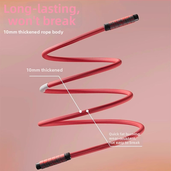 Dugački konopac za grupne skokove, pamuk konopac za preskakanje, profesionalno timsko konopac